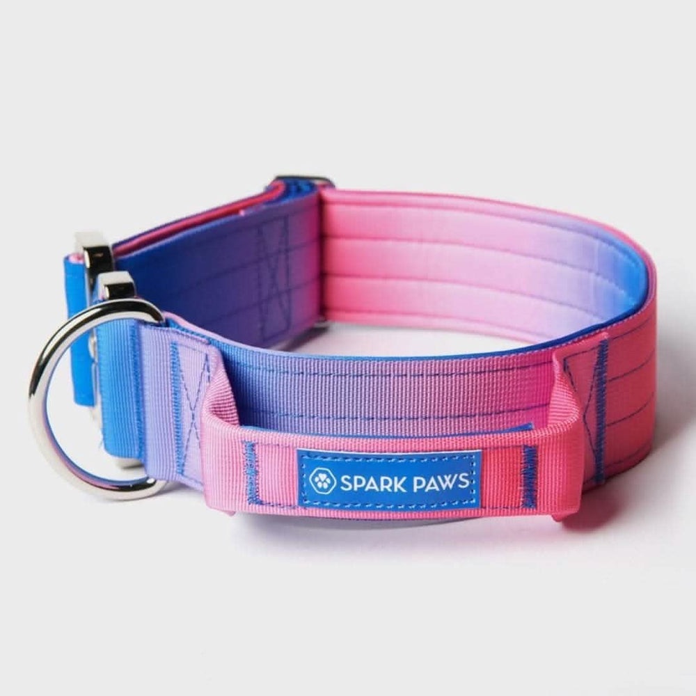 Spark Paws Tactical Dog Collar with Handle Size L